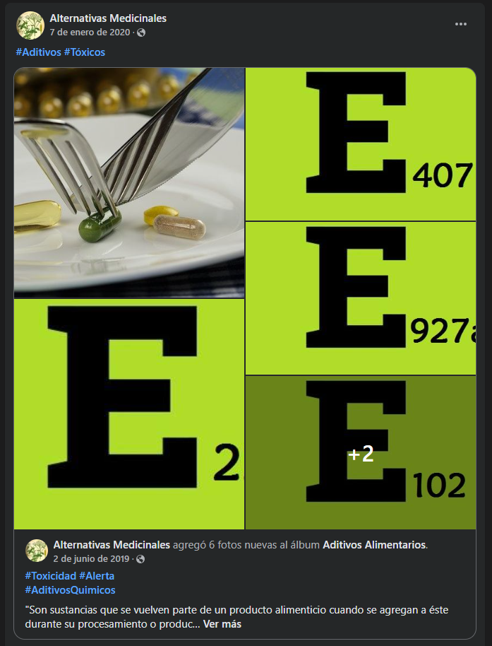 aditivos alimentarios